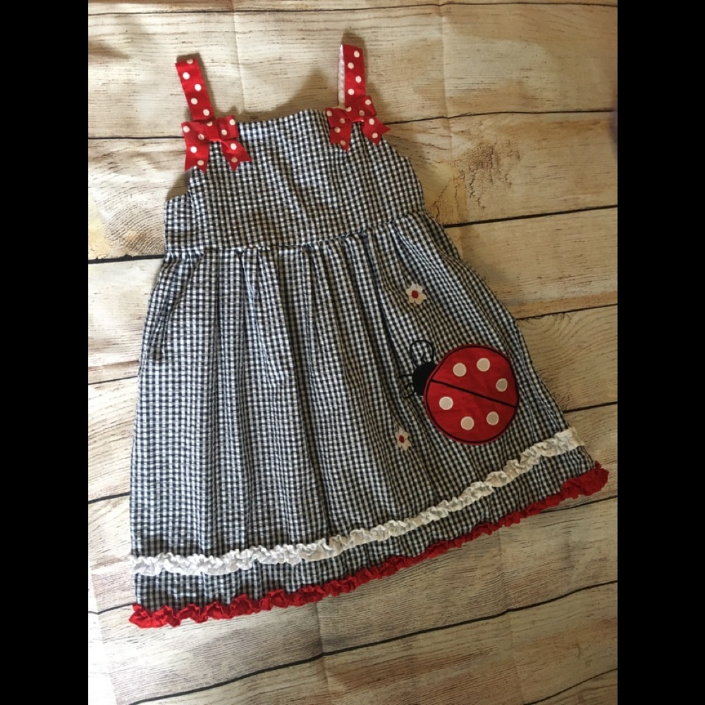 Toddler ladybug dress
